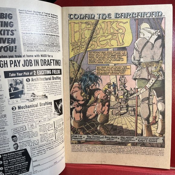 1972 Conan The Barbarian #19 Barry Windsor-Smith cover NM Sword Sorcery Timeless - Picture 2 of 3